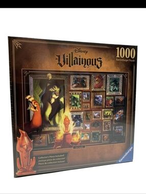 NEW Ravensburger Villainous “Scar" FACTORY SEALED 1000 Pieces Puzzle Disney